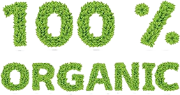 100% organic